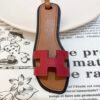 USA Washington 187 Factory Rouge Casaque Epsom & Swift Leather Oran Nano Charm