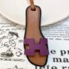 Saudi Arabia Riyadh 187 Factory Anemone Epsom & Swift Leather Oran Nano Charm
