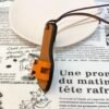 Canada Ottawa 187 Factory Oran Nano Charm Epsom & Swift Leather Orange