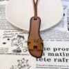 Full Handmade 187 Factory Oran Nano Charm Epsom & Swift Leather Gold