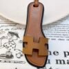 Full Handmade 187 Factory Oran Nano Charm Epsom & Swift Leather Gold