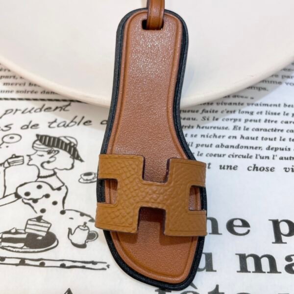 Full Handmade 187 Factory Oran Nano Charm Epsom & Swift Leather Gold