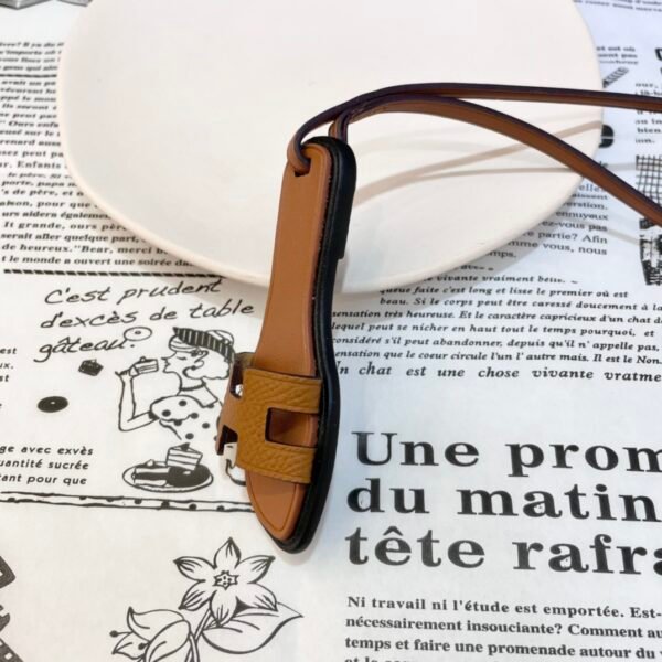 Full Handmade 187 Factory Oran Nano Charm Epsom & Swift Leather Gold