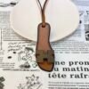 187 Factory Oran Nano Bag Charm Epsom & Swift Leather Etoupe