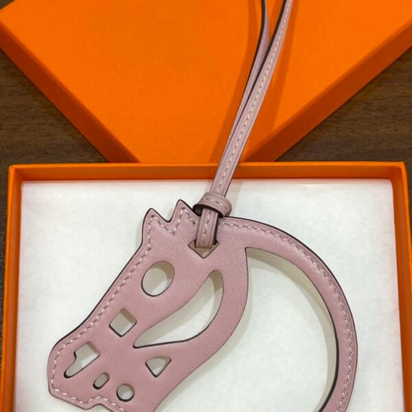 Full Handmade 187 Factory Paddock Cheval Charm Swift Leather Rose Sakura
