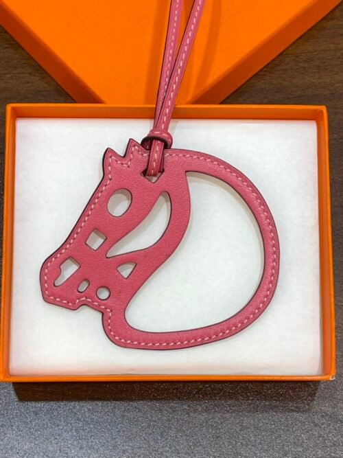 187 Factory Paddock Cheval Charm Price Rose Lipstick Swift Leather