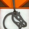 Full Handmade 187 Factory Paddock Cheval Charm Chocolate Swift Leather