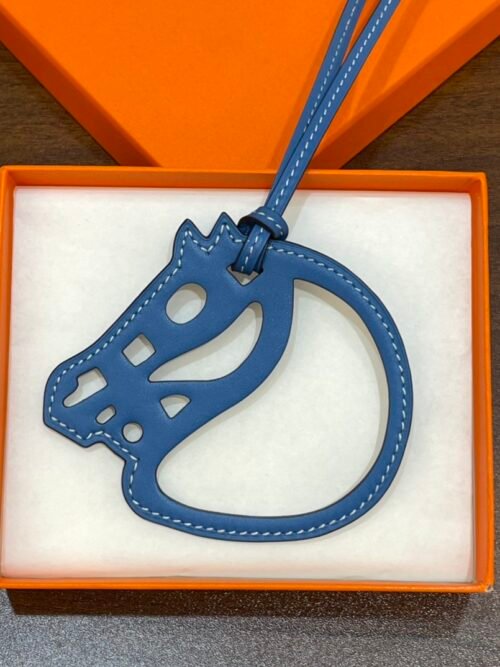 Russia Moscow 187 Factory Swift Leather Blue Azteque Paddock Cheval Charm