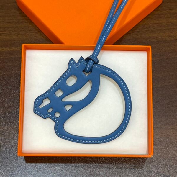Russia Moscow 187 Factory Swift Leather Blue Azteque Paddock Cheval Charm