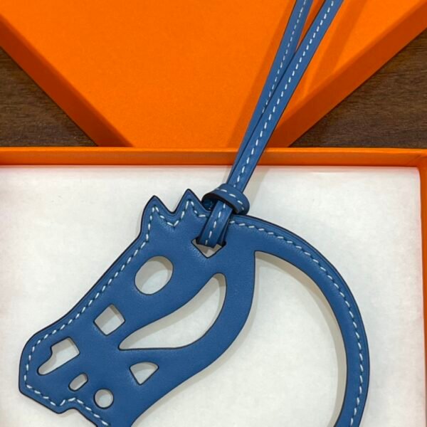 Russia Moscow 187 Factory Swift Leather Blue Azteque Paddock Cheval Charm
