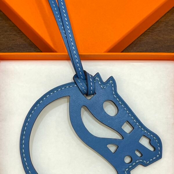 Russia Moscow 187 Factory Swift Leather Blue Azteque Paddock Cheval Charm
