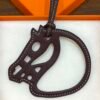 Kuwait 187 Factory Paddock Cheval Charm Images Rouge H Swift Leather