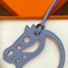 Russia Moscow 187 Factory Paddock Cheval Charm Rose Shocking & Lilac Swift Leather