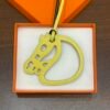 Full Handmade 187 Factory Paddock Cheval Charm Lime & Noir Swift Leather