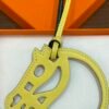 Full Handmade 187 Factory Paddock Cheval Charm Lime & Noir Swift Leather