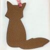 187 Factory Bag Charm Price Epsom Rose Lipstick & Togo Gold Fox Charm