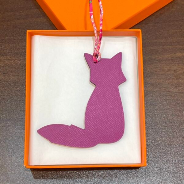 Singapore Kuala Lumpur 187 Factory Fox Charm Epsom Rose Purple & Togo Leather Rose Sakura