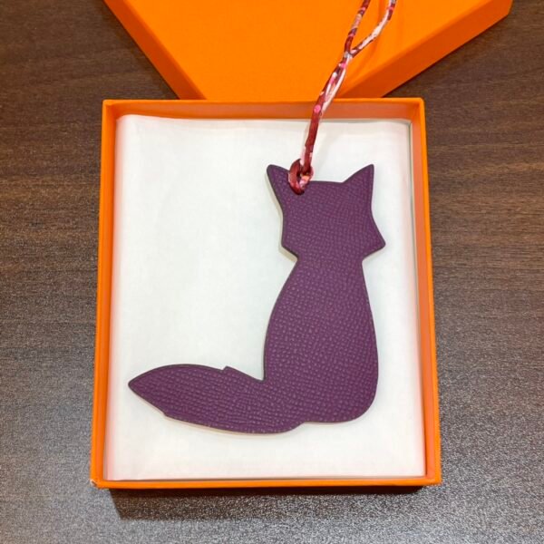 Full Handmade 187 Factory Fox Charm Epsom Violet & Togo Leather Jaune D’or