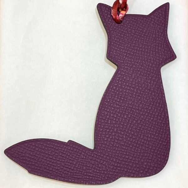Full Handmade 187 Factory Fox Charm Epsom Violet & Togo Leather Jaune D’or