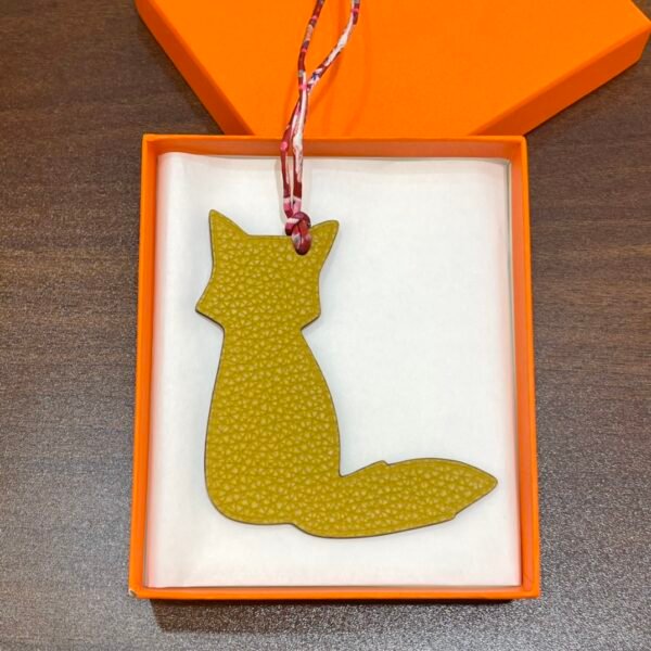 Full Handmade 187 Factory Fox Charm Epsom Violet & Togo Leather Jaune D’or