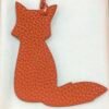 UAE Dubai 187 Factory Fox Charm Epsom Etoupe Grey / Togo Orange