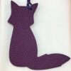187 Factory Bag Charm Price Epsom Blue Electric / Togo Leather Violet Fox Charm