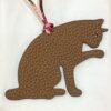 Hong Kong 187 Factory Beige Weimer Togo / Rouge Casaque Epsom Cat Charm