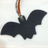 187 Factory Bag Charm Price Bat Charm Epsom Rouge Casaque / Togo Noir