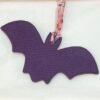 187 Factory Bag Charm Price Epsom Violet / Togo Rose Sakura Bat Charm