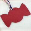 Hong Kong 187 Factory Epsom Rouge Casaque / Togo Blue Saphir Candy Charm