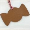 Russia Moscow 187 Factory Candy Charm Epsom Leather Gold / Togo Leather Dark Coffee