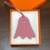 187 Factory Bag Charm Images Pink Epsom / Rouge Casaque Togo Witch Charm
