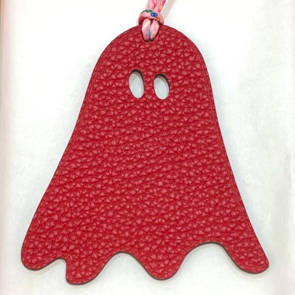 187 Factory Bag Charm Images Pink Epsom / Rouge Casaque Togo Witch Charm