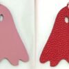 187 Factory Bag Charm Images Pink Epsom / Rouge Casaque Togo Witch Charm