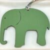 187 Factory Vert Criquet Epsom / Gris Tourterelle Togo Elephant Charm Images