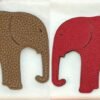 187 Factory Bag Charms Price Epsom Rouge Casaque / Togo Gold Elephant Charm