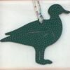 Hong Kong 187 Factory Blue Electric Epsom / Togo Vert Cypres Pigeon Charm
