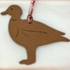 Australia Sydney 187 Factory Pigeon Charm Togo Dark Coffee / Epsom Gold