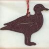 Australia Sydney 187 Factory Pigeon Charm Togo Dark Coffee / Epsom Gold