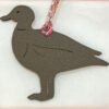 Korea Seoul 187 Factory Pigeon Charm Togo Leather Orange / Epsom Etoupe Grey