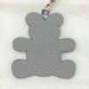 187 Factory Bag Charm Price Epsom Rose Crevette / Togo Zephyr Blue Bear Charm