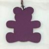 187 Factory Bear Charm Price Epsom Leather Violet / Togo Leather Rose Sakura