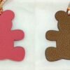 UAE Dubai 187 Factory Bear Charm Epsom Rose Lipstick / Togo Gold