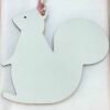 Hong Kong 187 Factory Big Squirrel Charm Rose Eglantine Togo / Craie Epsom Leather