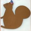 187 Factory Bag Charm Price Blue Azteque Togo / Gold Epsom Big Squirrel Charm
