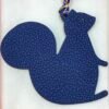 Hong Kong 187 Factory Big Squirrel Charm Togo Blue Saphir / Epsom Lime