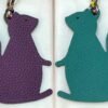 187 Factory Bag Charm Images Togo Leather Violet / Epsom Leather Blue Paon Big Squirrel Charm