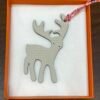Russia Moscow 187 Factory Wapiti Charm Togo Leather Craie / Epsom Leather Orange