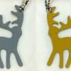 UK London 187 Factory Blue Lin Togo / Jaune D’or Epsom Wapiti Charms