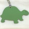 187 Factory Turtle Charms Images Vert Criquet Epsom Leather / Gris Tourterelle Togo Leather
